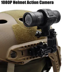 Casco táctico riel lateral 20mm para cámara deportiva Airsoft y caza