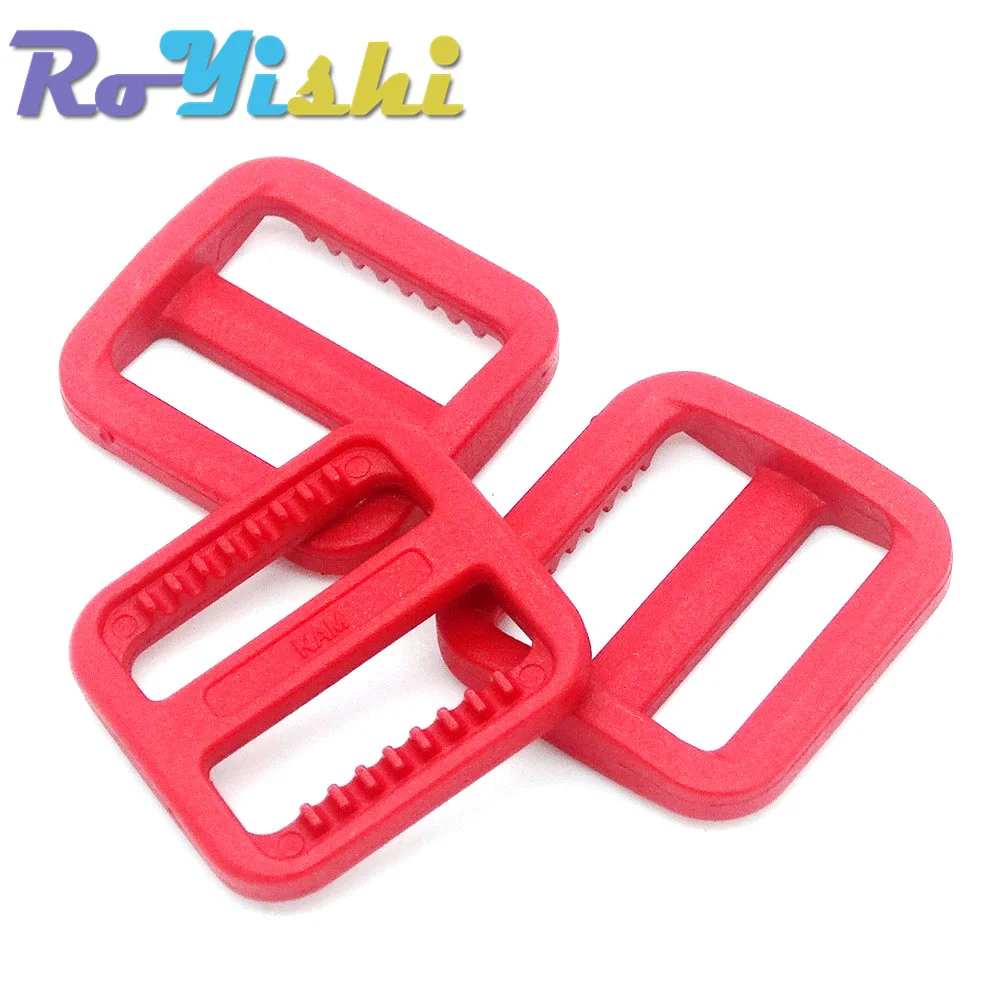 Hebilla ajustable para Collar de perro, arnés, correa de mochila, Triglides coloridos de 3/4 "(20mm), 12 unids/lote por paquete - imagen 4