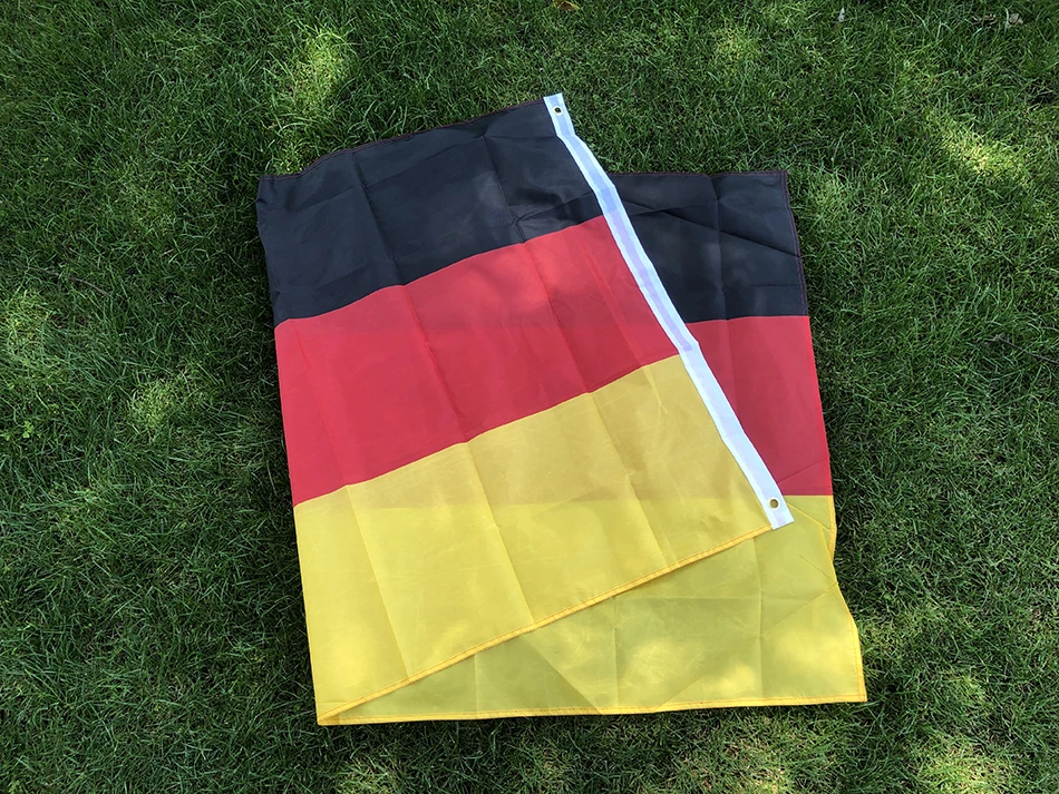 BANDERA DE SKY bandera de Alemania 90x150cm colgante poliéster negro rojo amarillo de deu bandera alemana de Deutschland para decoración - imagen 5