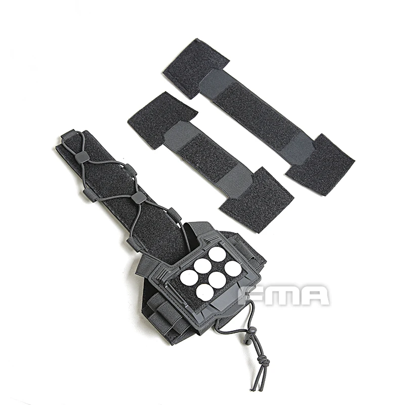 Bolsa táctica Universal para contrapeso de puente de casco, Cable de contrapeso de batería NVG, bolsa equilibrada para casco estroboscópico IR - imagen 4