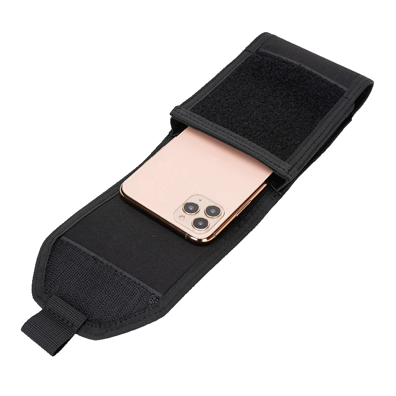 Funda táctica para teléfono de 6 pulgadas, bolsas tácticas para teléfono inteligente, funda para teléfono móvil, bolsa para dispositivos, soporte para cinturón de fijación Molle, riñonera - imagen 3