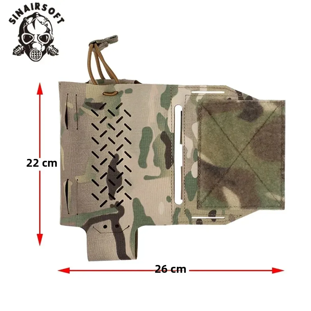 Bolsa expansora táctica MK2, soporte de Radio militar, bolsa Wingman, almacenamiento de revistas, cable elástico, Micro chasis de lucha, aparejo de pecho - imagen 3