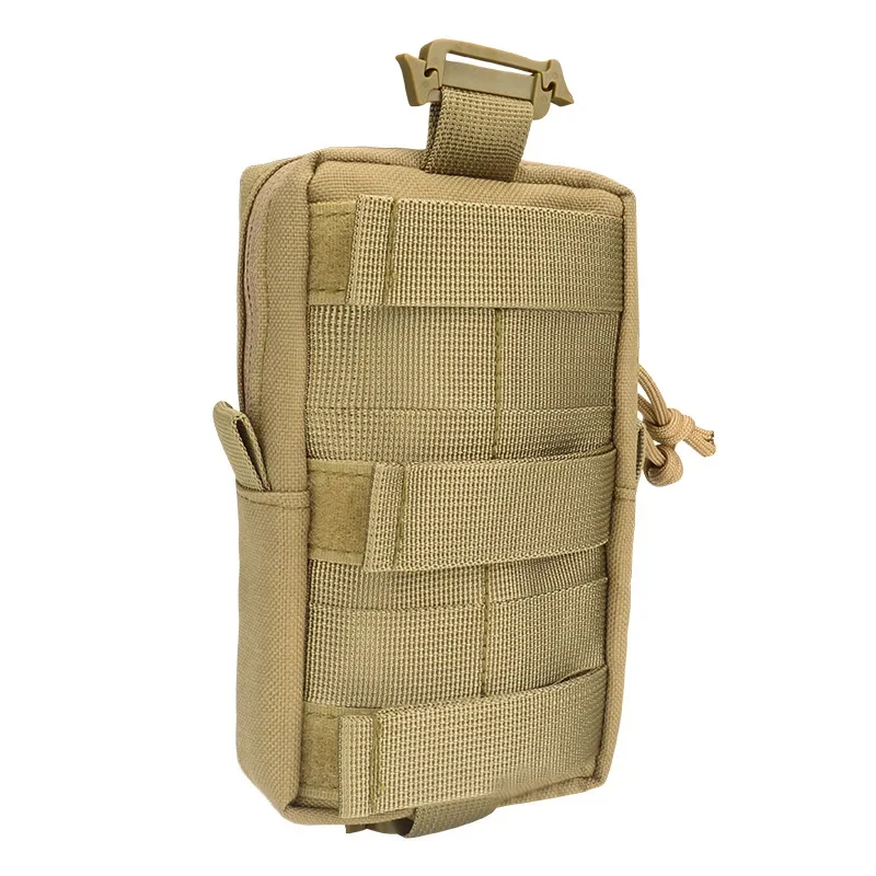 Correa de hombro táctica, bolsas para artículos diversos, mochila, paquete de accesorios, llave, linterna, bolsa para teléfono, Molle, bolsa de herramientas EDC para acampar al aire libre - imagen 5