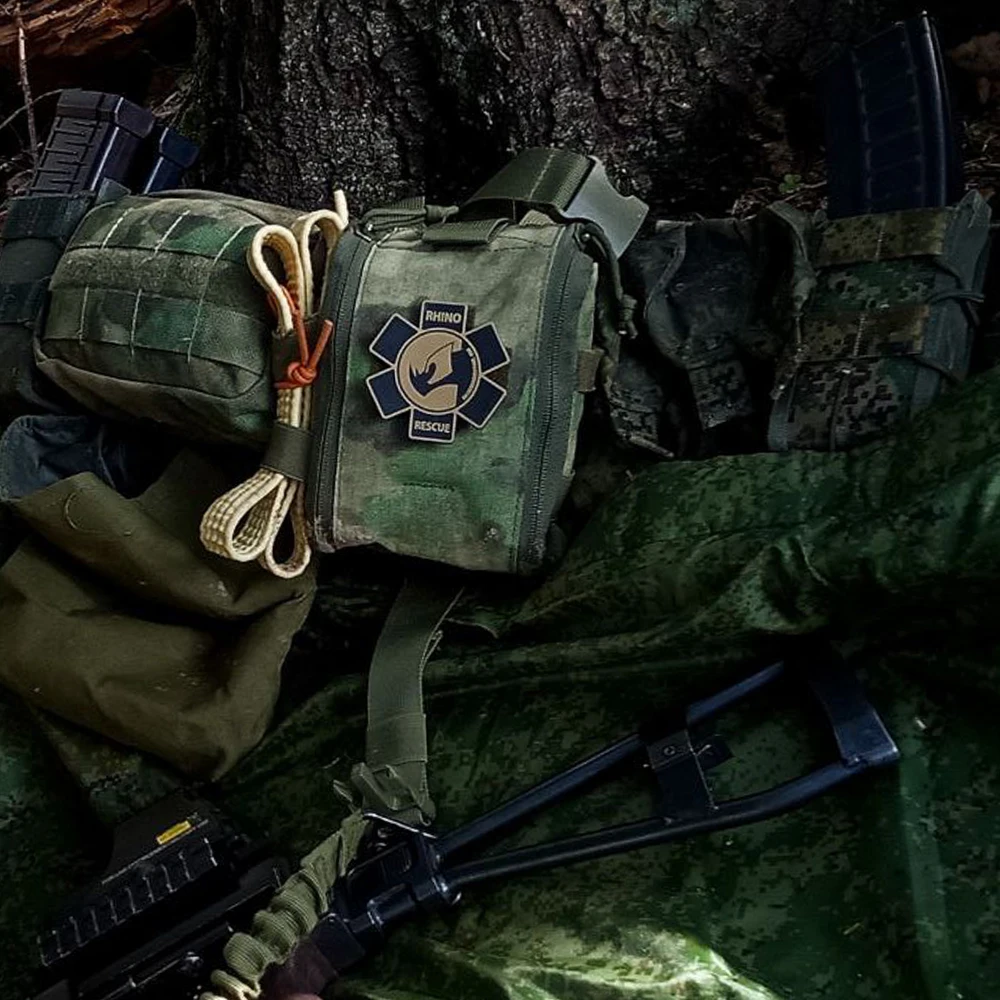 Rhino Rescue CUF Kit de Trauma, IFAK, Kits de primeros auxilios, Trauma EDC, combate, Kit de supervivencia, primeros auxilios para táctico - imagen 3