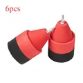 6pcs red