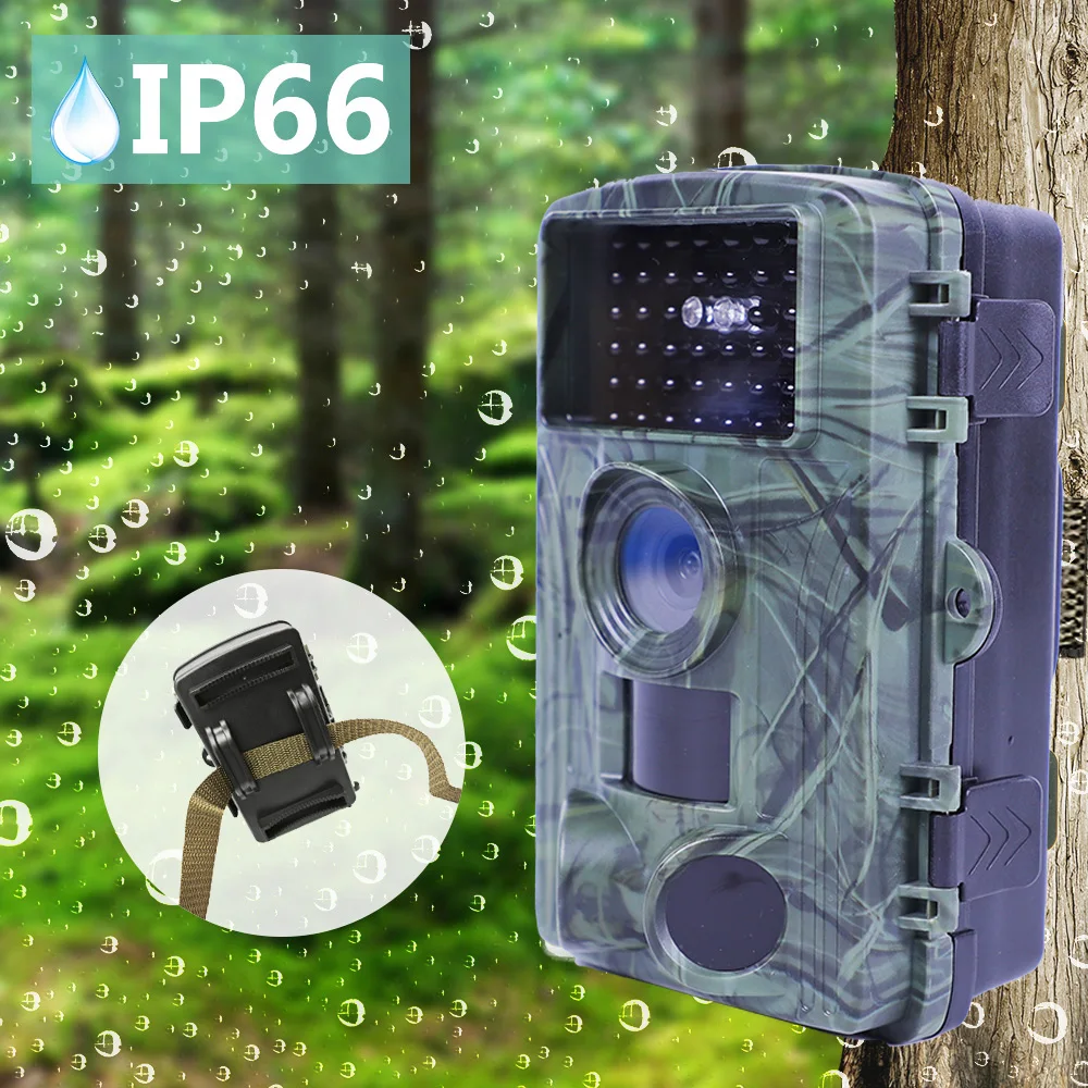 Cámara de rastreo inalámbrica 4K para exteriores, videocámara de caza de Vida Silvestre con visión nocturna, conexión Wifi de 2,0 pulgadas, 60MP, 30MP - imagen 5