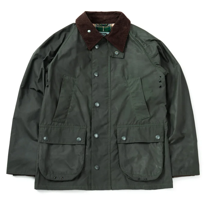 Chaqueta de algodón 100% para hombre, abrigo cálido con capucha, resistente al desgaste, verde, para acampar, pescar, cazar al aire libre - imagen 2