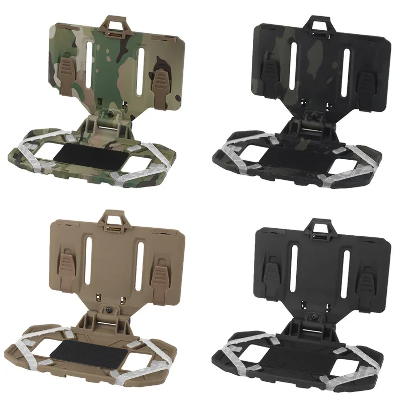 Soporte táctico para teléfono móvil, bolsa de administración, mapa, navegación, Molle, chaleco de caza, accesorios de pecho, bolsa plegable para teléfono inteligente - imagen 5