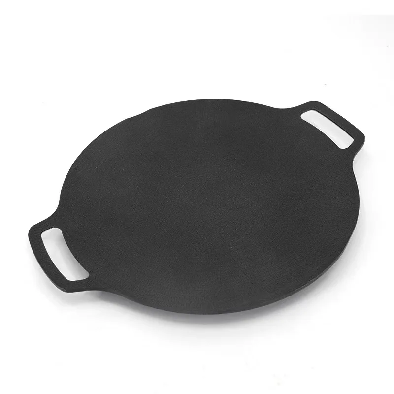 Sartén antiadherente para parrilla de barbacoa al aire libre, bandeja para hornear, placa para parrilla Roastig coreana, equipo de Camping - imagen 4