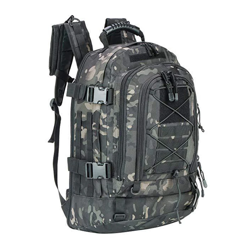 Mochila táctica militar de 60L, mochila de asalto Molle del ejército, mochilas de viaje al aire libre para senderismo, mochila de caza y acampada - imagen 3