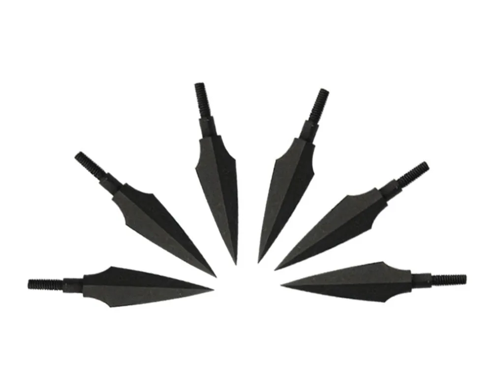 Puntas de Sauce de acero de 157 granos para tiro con arco, puntas de flecha de madera para bricolaje, puntas de flecha de caza para Arco y tiro con arco - imagen 2