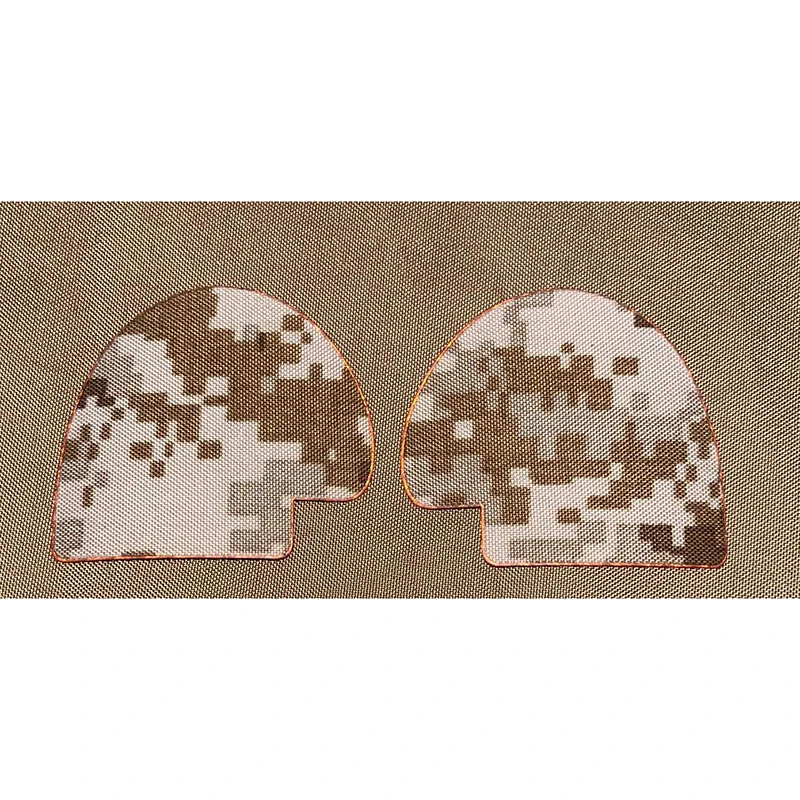 Panel de cubierta de camuflaje para auriculares al aire libre, sujetadores de gancho y bucle compatibles con la serie II/III/V/VI