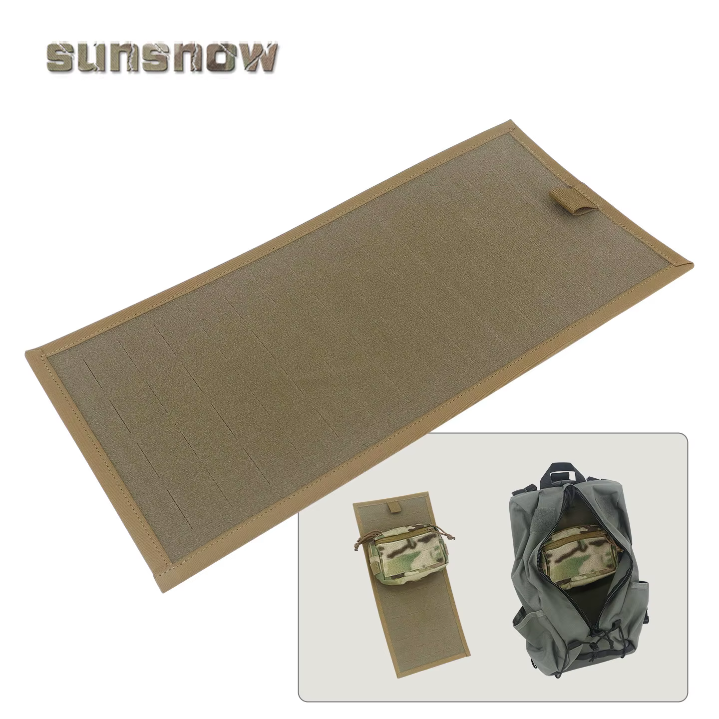 Panel táctico MOLLE de expansión para mochila interna - imagen 2
