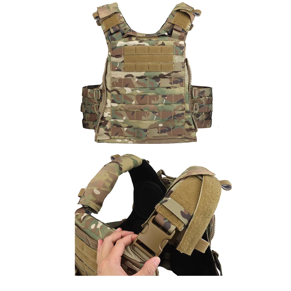 Nuevo chaleco de caza al aire libre, portador de placa táctica AVS MBAV, sistema adaptable, cuerpo MOLLE, chaleco de juego CS multifuncional - imagen 5