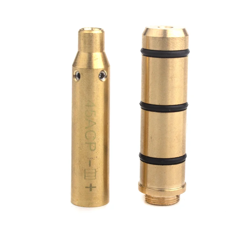 .22lr Boresighter.22LR 38SPL Lazer colimador Cal 177 17 223 9mm Rifle láser escopo con 6 baterías láser verde Boresight - imagen 5
