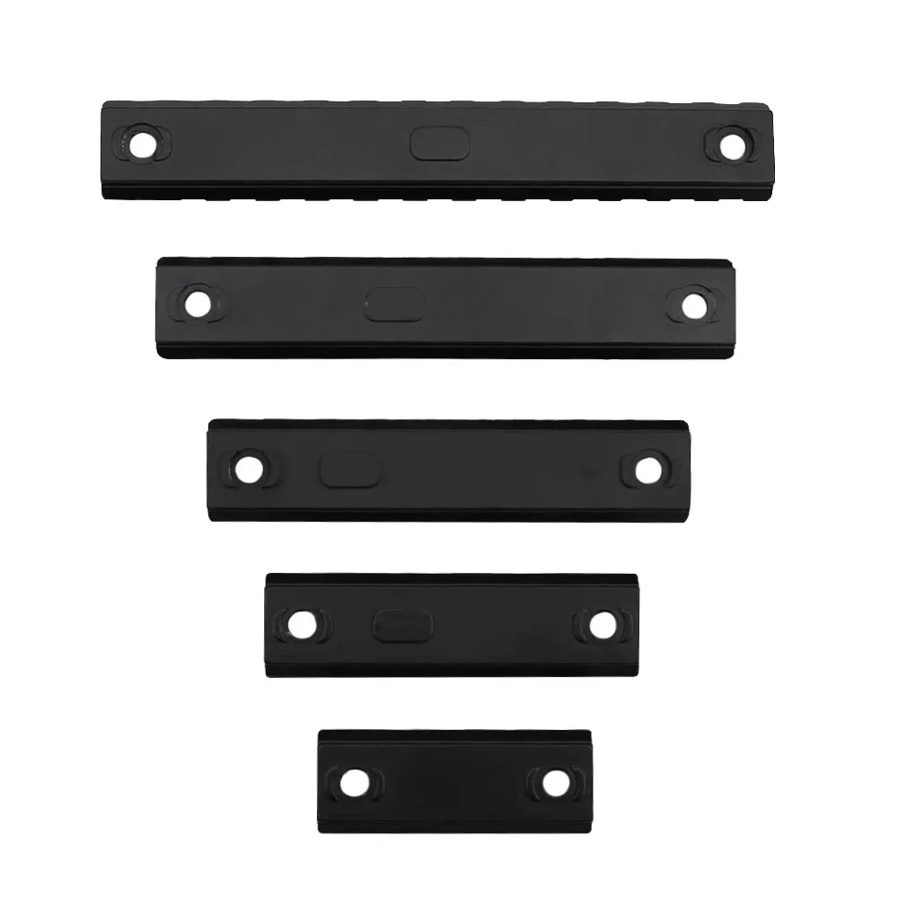 Rieles tácticos Picatinny de 5/7/9/11/13 ranuras de 21mm para sistema de riel Modular, Base de montaje para mira telescópica, accesorios para pistola de caza - imagen 2