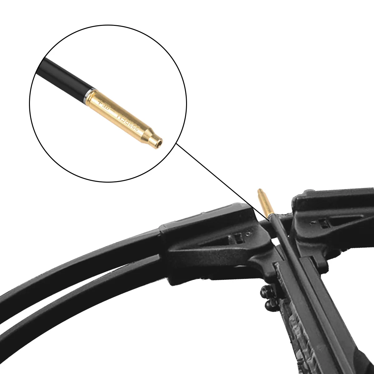 Cartucho LAMBUL longitud de onda 635-655nm.223Rem punto rojo láser latón vista tiro con arco flecha láser rojo agujero vista accesorios de caza - imagen 3