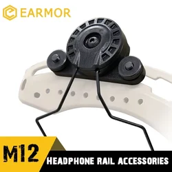 Adaptadores tácticos Earmor ARC para casco FAST con auriculares