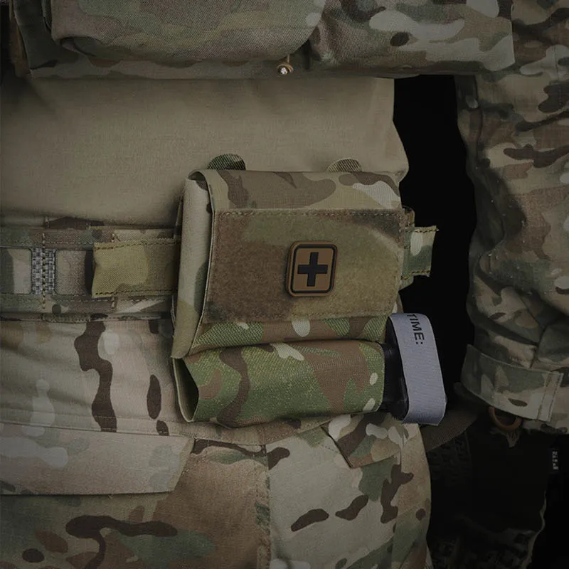 Bolsa Molle IFAK para microtraumatología, cinturón táctico de primeros auxilios, bolsa IFAK, bolsa médica EMT de supervivencia de emergencia, paquete portátil EDC pequeño - imagen 3