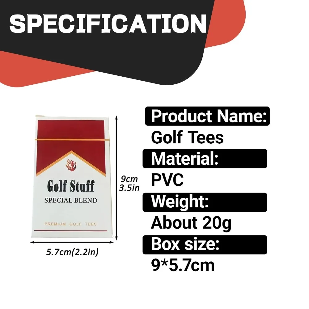 20/40/60 Uds. Camisetas de pelota de Golf práctica de entrenamiento diario profesional soporte de alta estabilidad soporte para accesorios deportivos de Golf - imagen 4