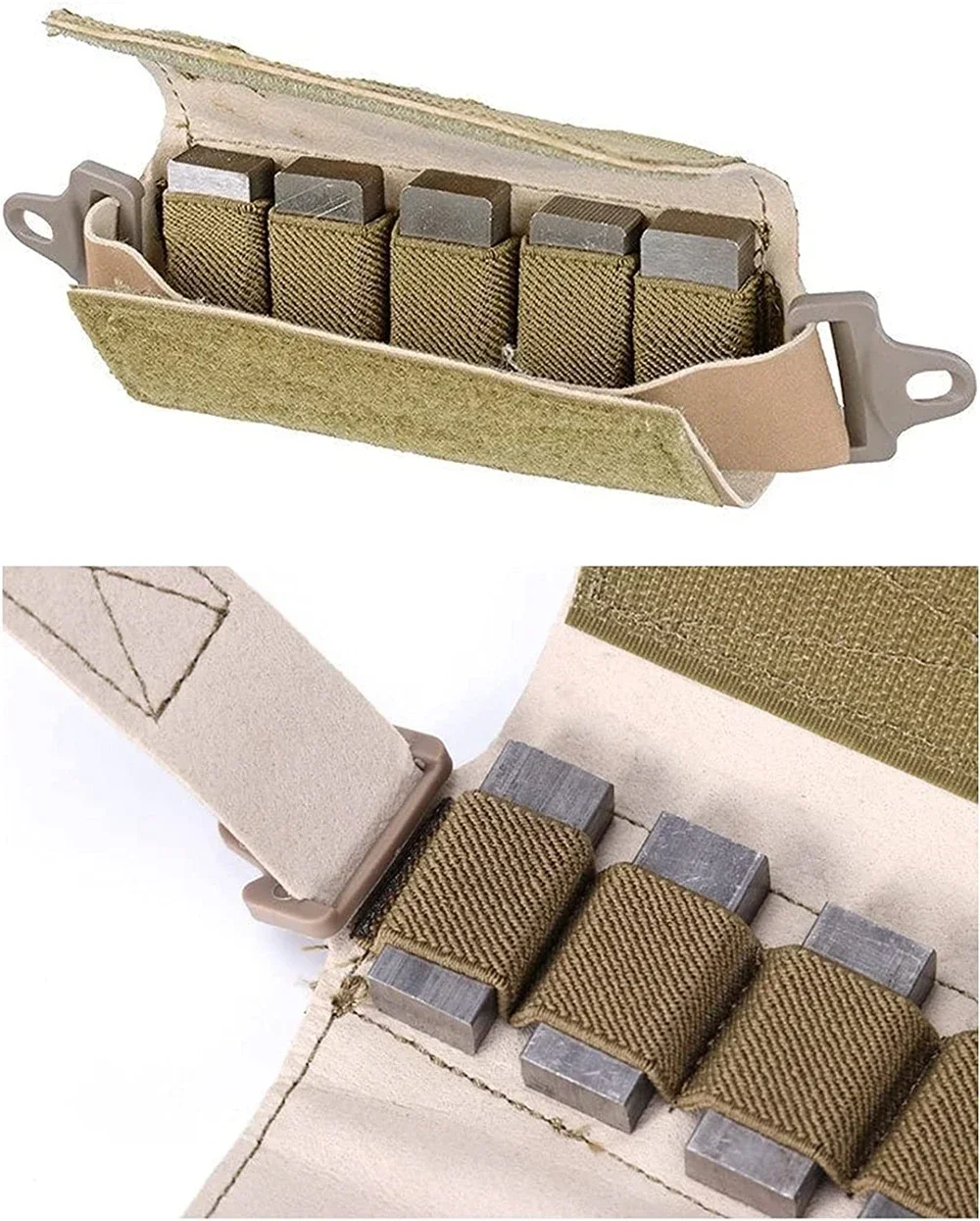Bolsa de peso de contrapeso de casco, bolsa NVG de contrapeso de casco táctico para accesorios de casco táctico OPS Fast BJ PJ MH