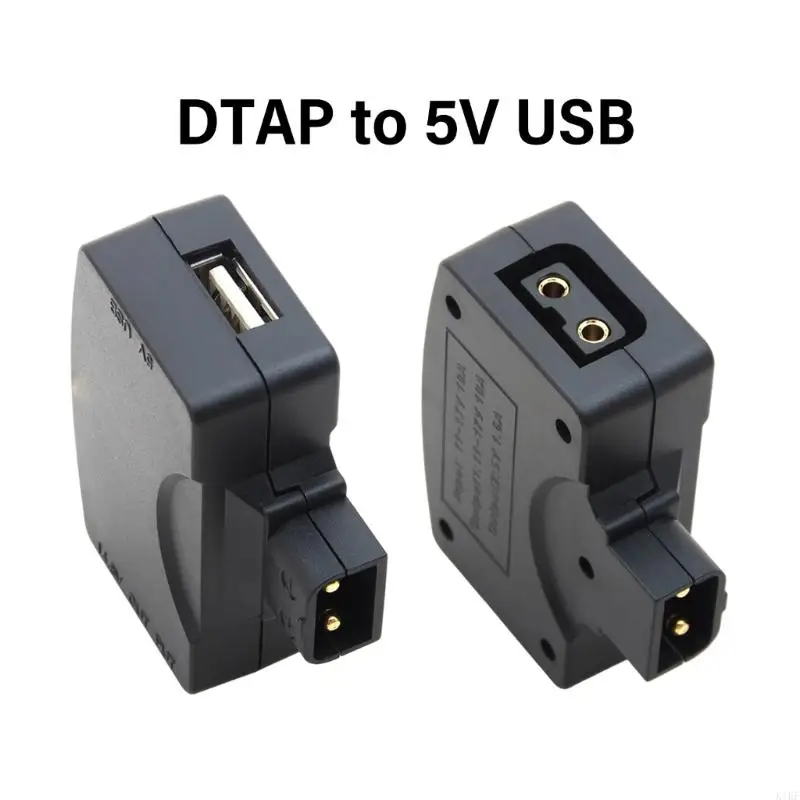 Convertidores adaptadores carga USB universales DTAP a 5V para múltiples dispositivos fuente alimentación aire libre - imagen 5