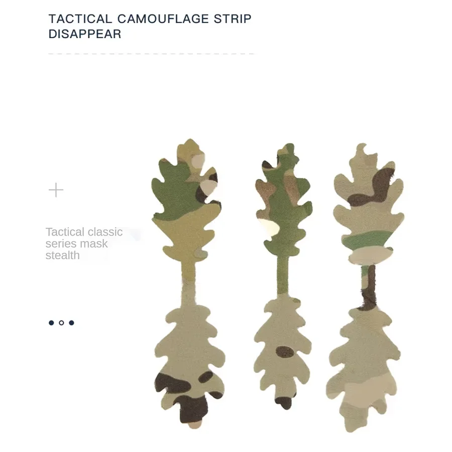 Casco tira táctica caza CS cubierta de juego de guerra DIY tiras de doble cara 15 unids/set - imagen 5