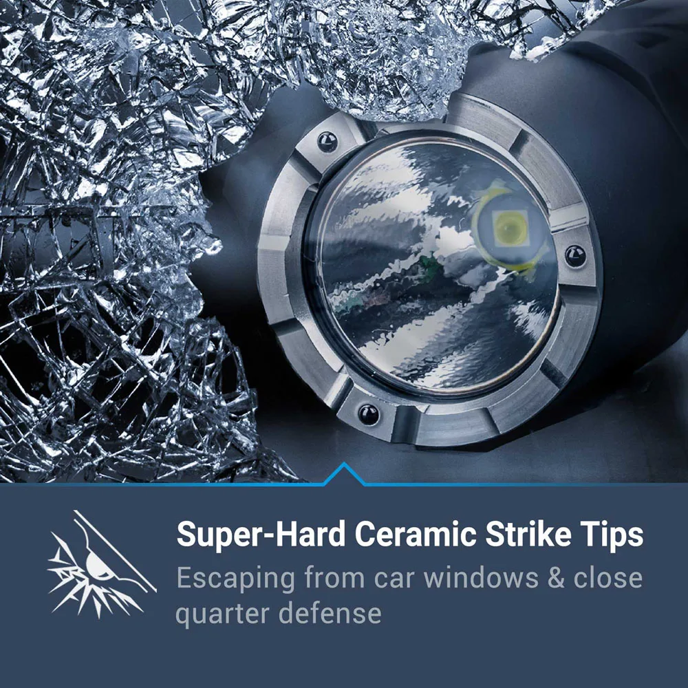 Nextorch P81 Nueva antorcha mejorada de alto brillo 3000 lúmenes, linterna táctica, recargable, compacta de alta potencia, Duty Patrol - imagen 5