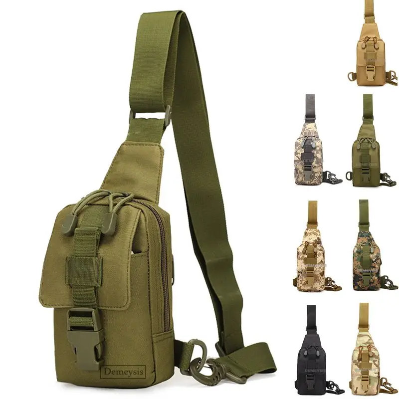 Bolso táctico de hombro militar, mochila de viaje para deportes al aire libre, escalada, senderismo, Camping, caza