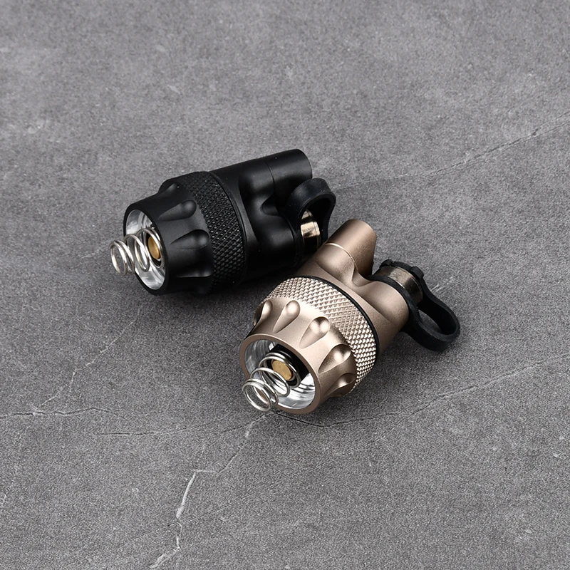 Linterna táctica de Metal, cubierta trasera de doble función para Surefir serie M300, M600, accesorio de caza momentáneo de encendido constante - imagen 4