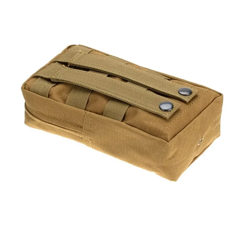 Botiquín primeros auxilios MOLLE portátil, kit emergencia exterior