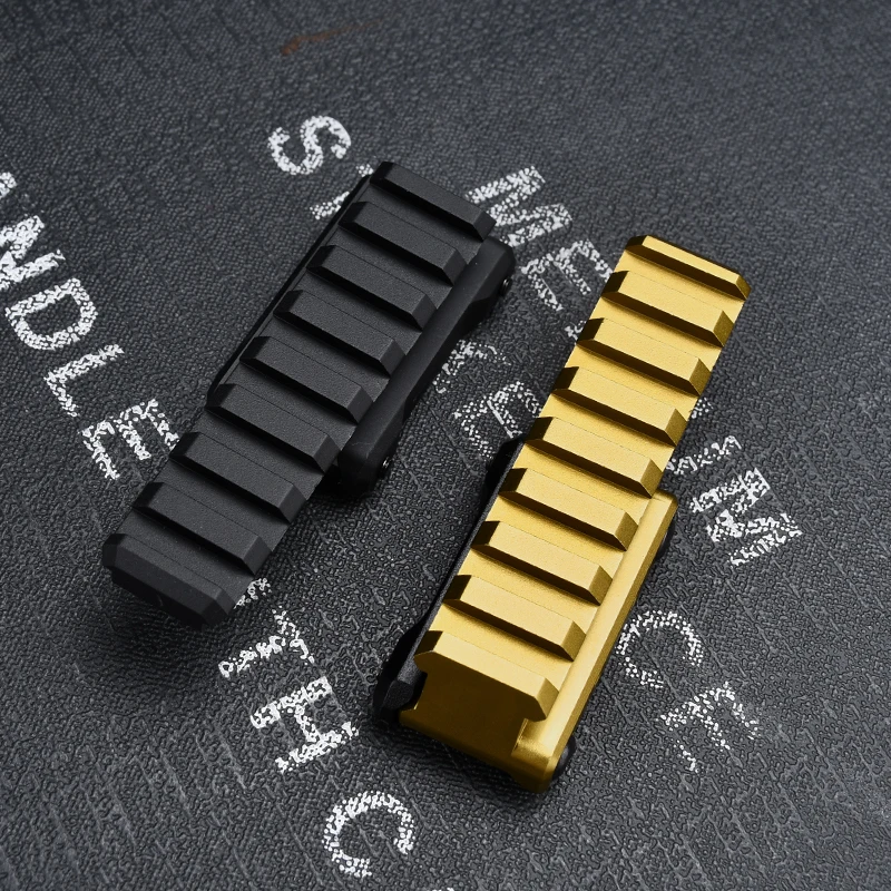 8 ranuras WADSN táctico 20mm picatinny Rail Scope montaje vista soporte de elevación de altura Horizontal Metal CNC Airsoft equipo de caza - imagen 3