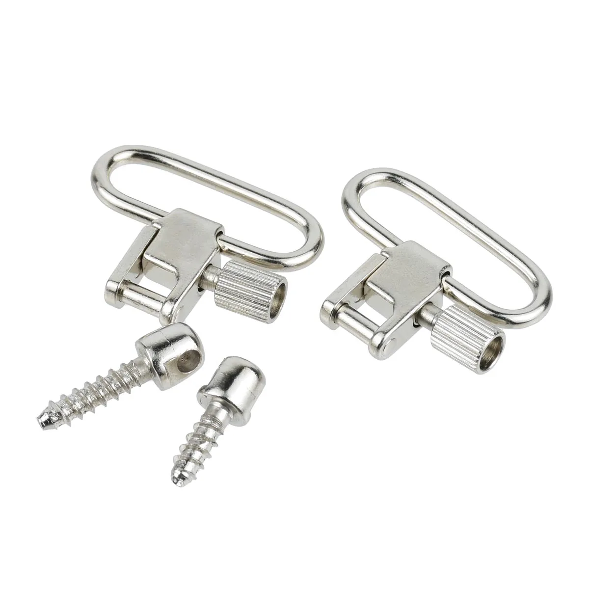 Soporte de eslinga giratoria de separación rápida para correas de 1 pulgada o 1,25 pulgadas Rifle QD juego giratorio desmontable rápido Kit de montaje de pistola de Metal eslinga - imagen 3