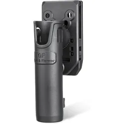 Para fundas de lápices de 1,0 a 1,12 pulgadas de diámetro para cinturón de servicio, bolsa giratoria táctica con rotación de 360 grados, cinturón de 1,5 "1,75" 2,0"