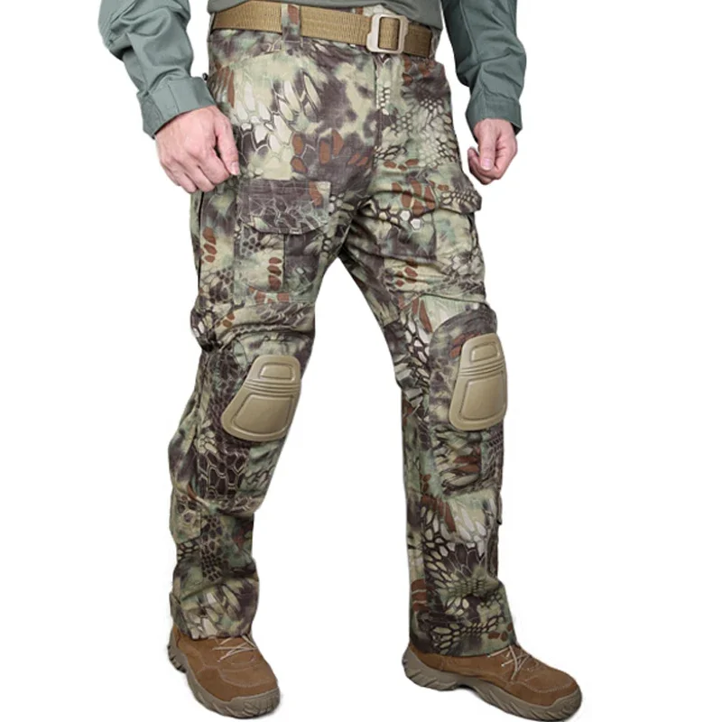 Emersongear-pantalones de entrenamiento tácticos Gen 3, pantalones Cargo para hombre, deportes al aire libre, caza, combate, senderismo, ciclismo EM7046 MR - imagen 2