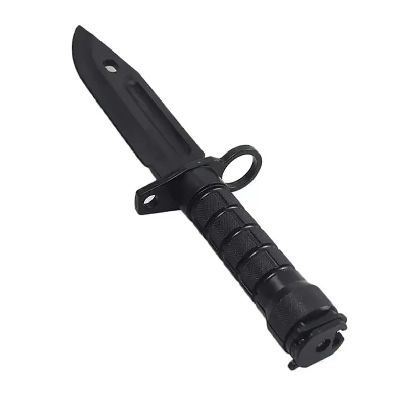 Cuchillo de entrenamiento de goma con funda - hoja flexible y segura - imagen 2