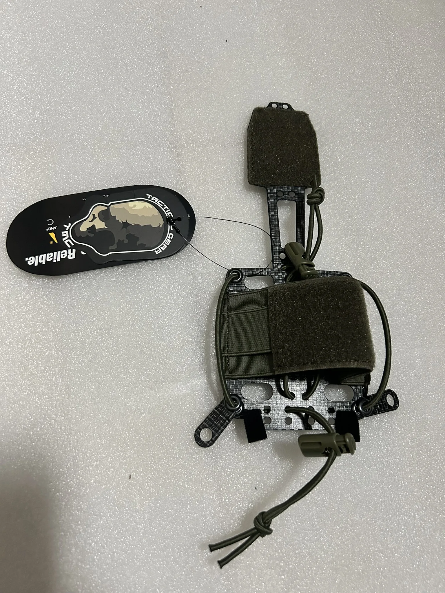 Bolsa de accesorios para casco - Bolsa para panel de conexión TEGRIS para almacenamiento de baterías en T |   Soporte universal - imagen 2