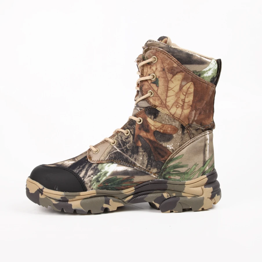 Botas altas para las 4 estaciones, resistentes al desgaste, antideslizantes, para montañismo, senderismo, desierto, botas Boinic de camuflaje para caza y pesca - imagen 4