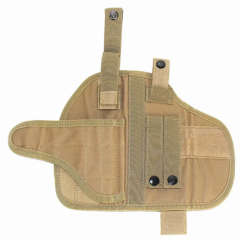 Funda táctica Molle Unverisal para pistola GL Colt 1911 Sig Sauer CZ Nylon Frabic cinturón paleta funda para pistola bolsa - imagen 5