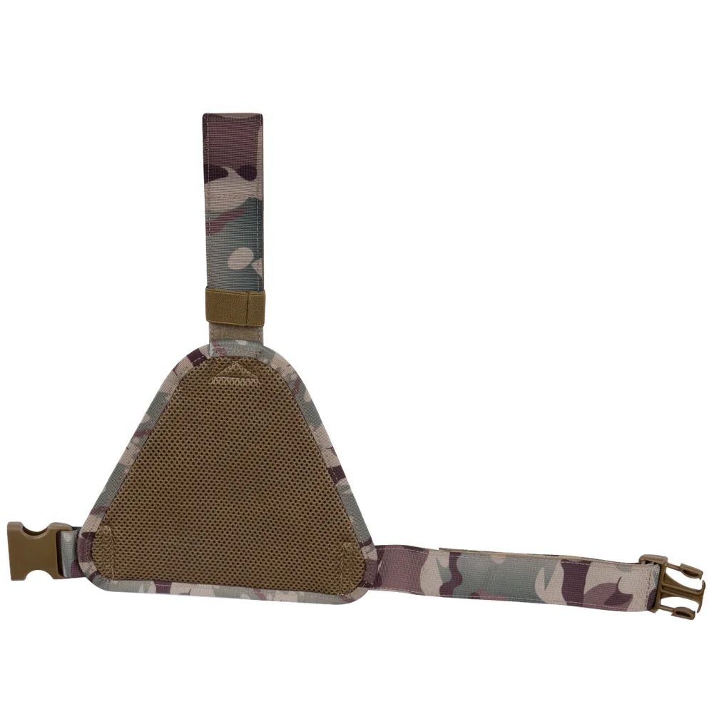 Molle táctico, plataforma de pierna caída, placa de Panel de muslo, funda de pistola cortada con láser, adaptador de paleta, envoltura de pierna, accesorios de caza - imagen 4