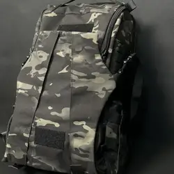 Mochila táctica MOLLE funcional con expansión y bolsa de accesorios