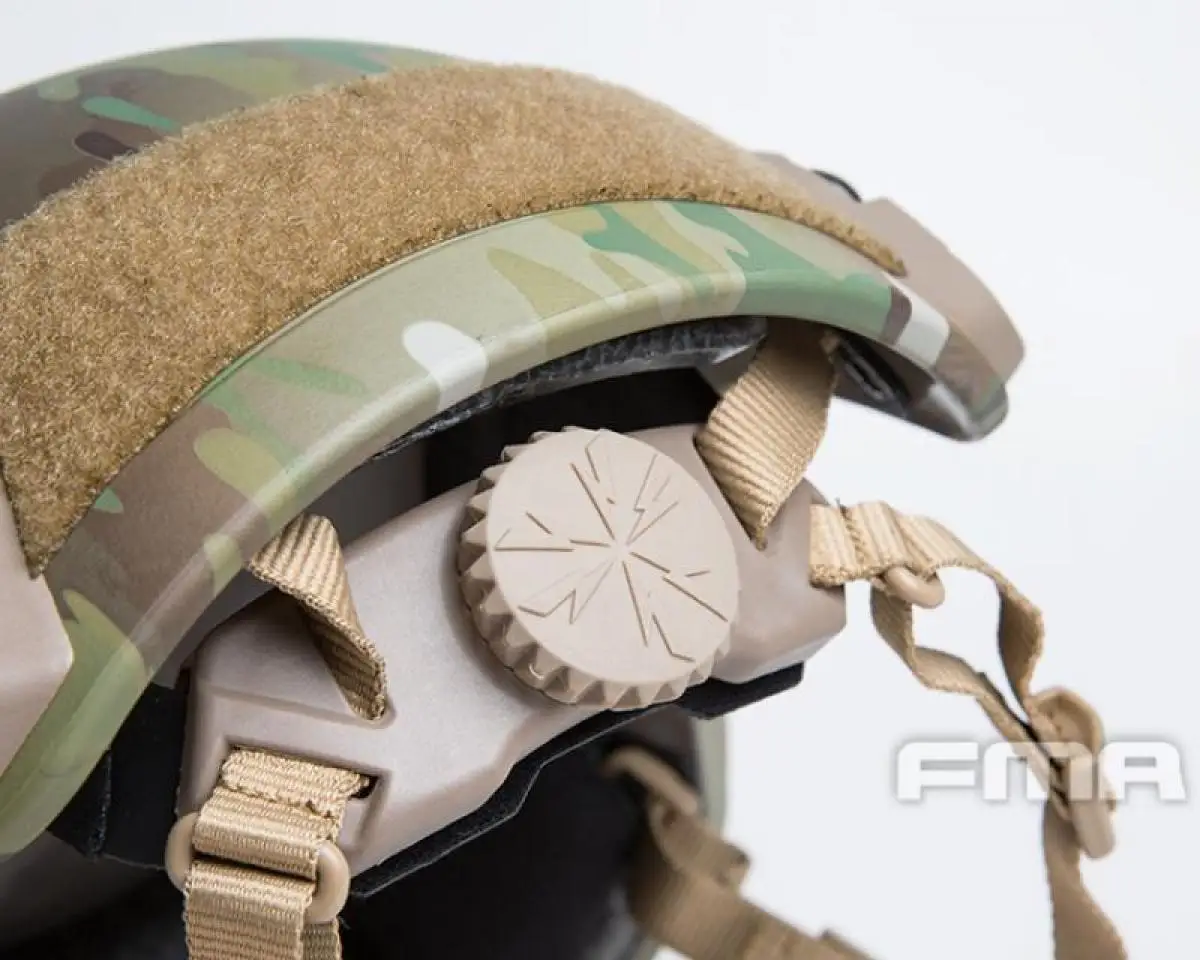 FMA-casco DE protección para Paintball airsoft, protector DE casco táctico, versión gruesa y pesada, BK/DE/FG/A-TACS/ATFG/MC/RG TB1295 - imagen 4