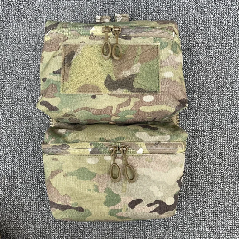 Chaleco táctico estilo FCPC, mochila con cremallera, bolsa con Panel trasero, bolsa multiusos para artículos diversos al aire libre - imagen 2