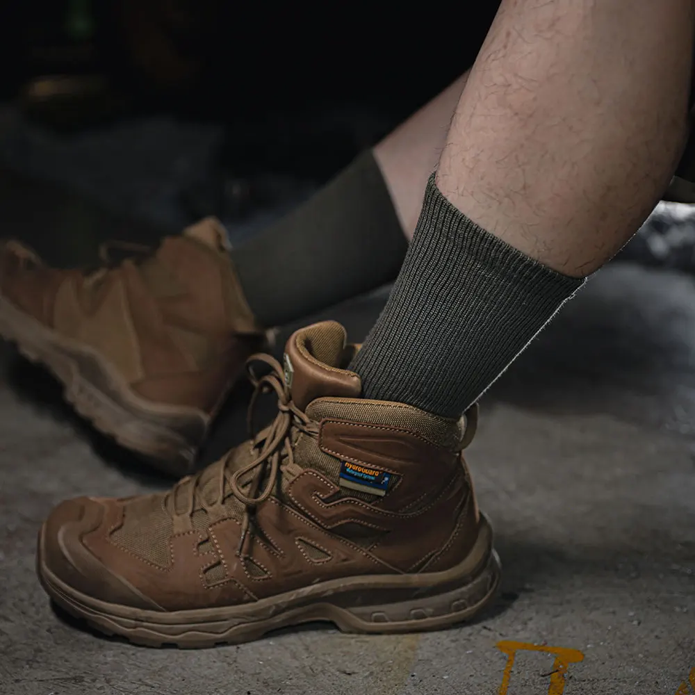 Emersongear etiqueta azul lagarto del desierto calcetines de entrenamiento funcionales 26cm desodorizante cómodo Camping Casual diario CoolMax EMB9748 - imagen 2