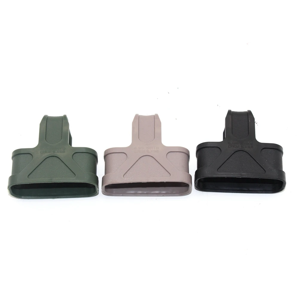 Bolsa táctica para revistas 5,56, funda de goma para guante, funda M4 Mag, funda de transporte, accesorio para caza y tiro, 3 uds. - imagen 2