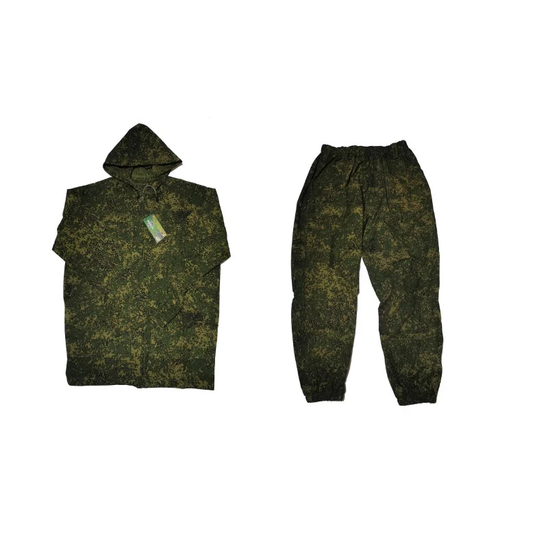 Conjunto de vestido de camuflaje ligero ruso EMR Little Green Man Ruin Camo flor blanca primavera verano - imagen 2