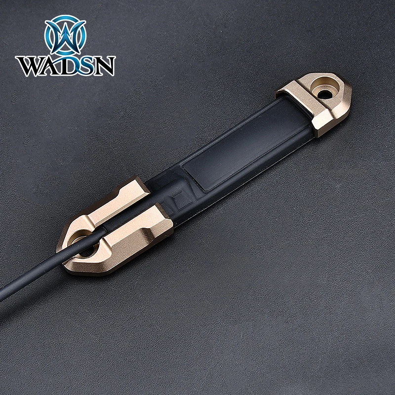 WADSN Surfire Scout Light ST07 Panel de montaje de interruptor remoto compatible con MLOK Keymod Rail M300 M600 linterna DBAL A2 placas de montaje láser - imagen 5