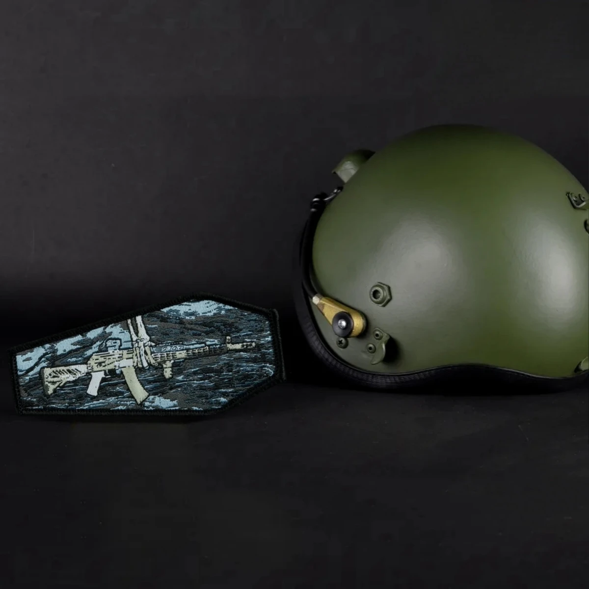 Parche táctico AK I Won't Let You Go, insignia de moral, brazalete militar, parches de gancho y bucle para ropa, mochila, pegatina impresa - imagen 3