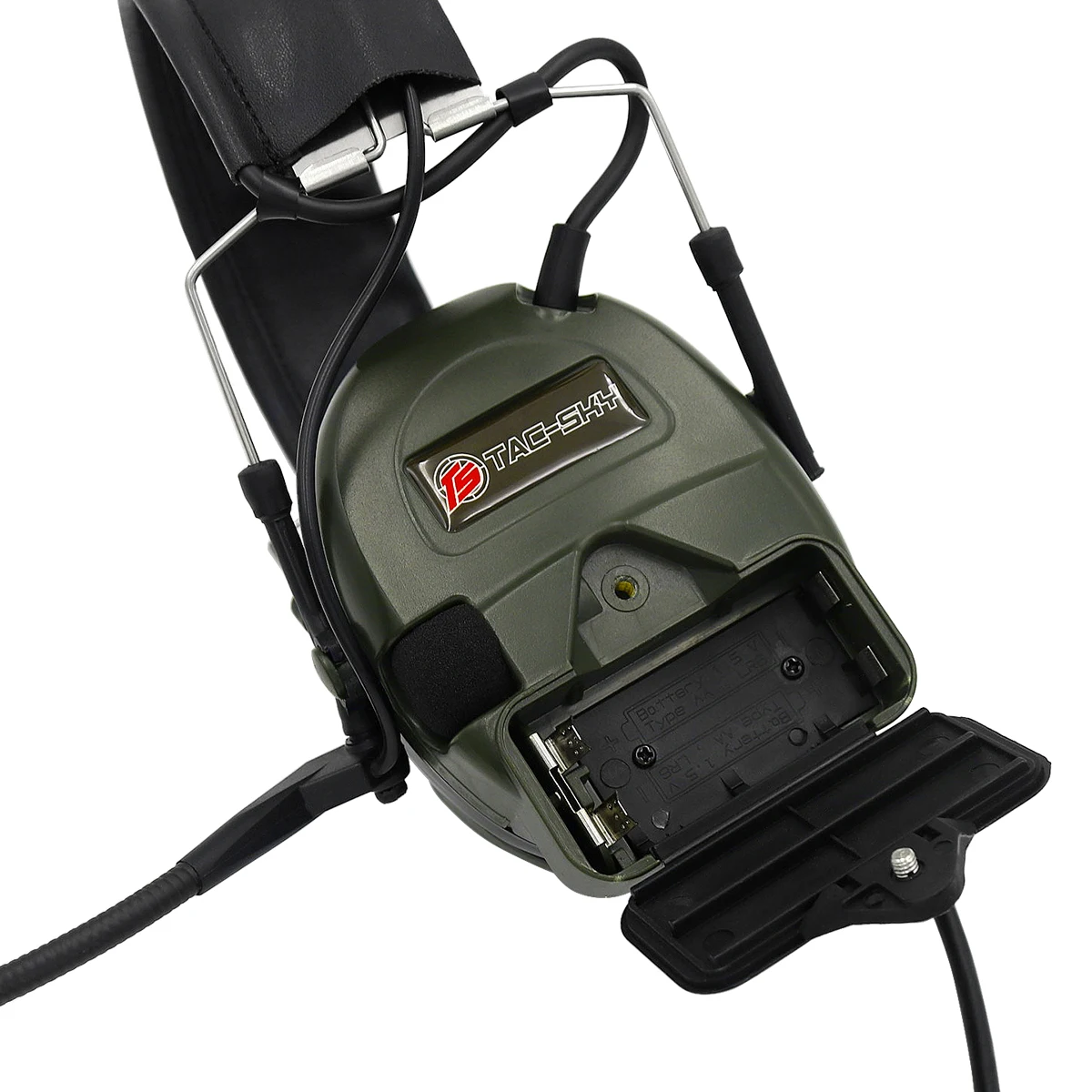 TS TAC-SKY COMTA C1 orejeras electrónicas para disparar captación con cancelación de ruido Walkie Talkie auriculares de caza - imagen 4