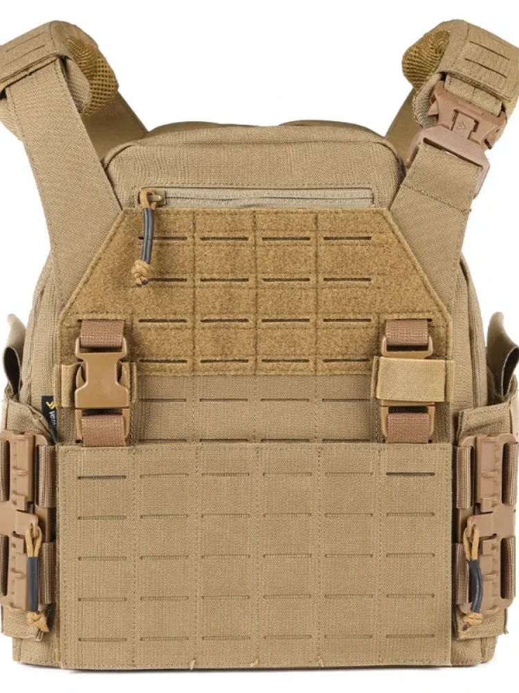 Chaleco táctico ligero para exteriores, chaleco de rotura rápida con corte láser Molle, equipo de entrenamiento de extensión Modular LSR - imagen 3